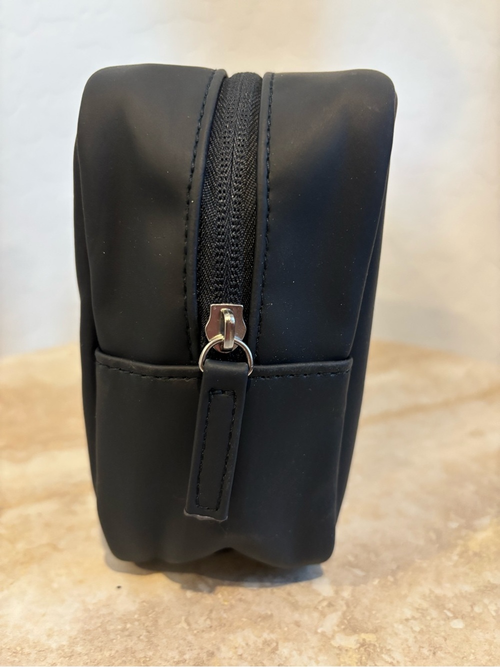 Prada Black Toiletry Bag with Red Stripe - Picture 4 of 12